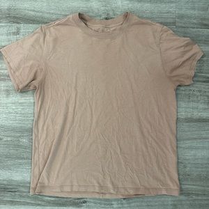 lululemon all yours tee, ancient copper